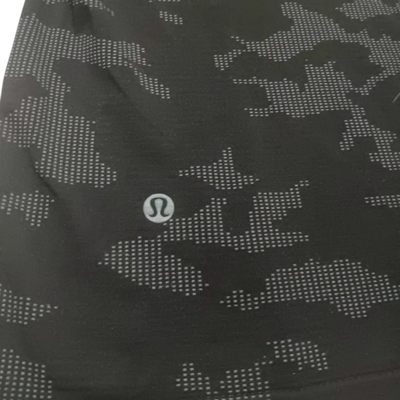 Lululemon Mens Small Camouflage Long Sleeve T-Shirt Activewear Training Gym - Picture 2 of 9